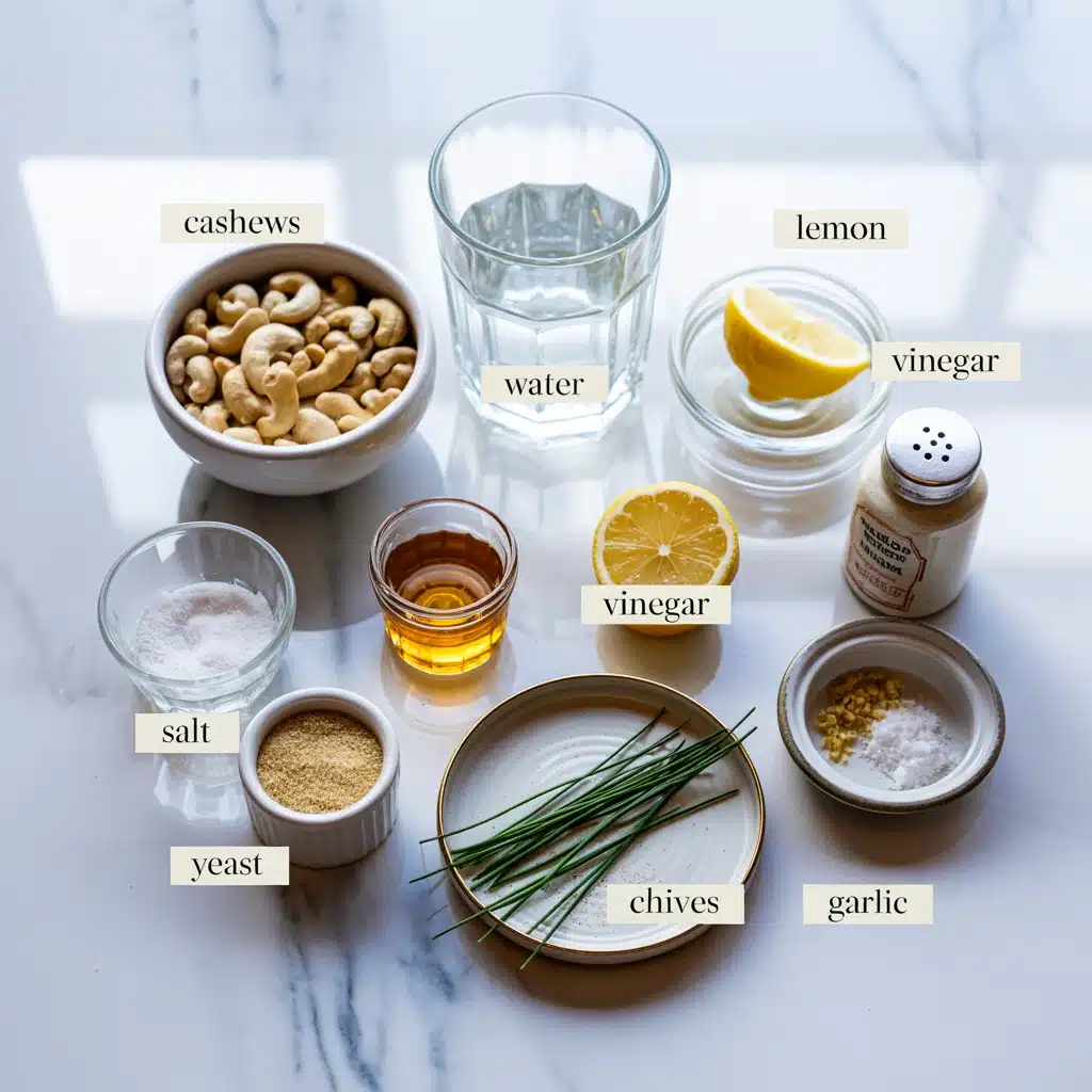 dairy free cottage cheese ingredients