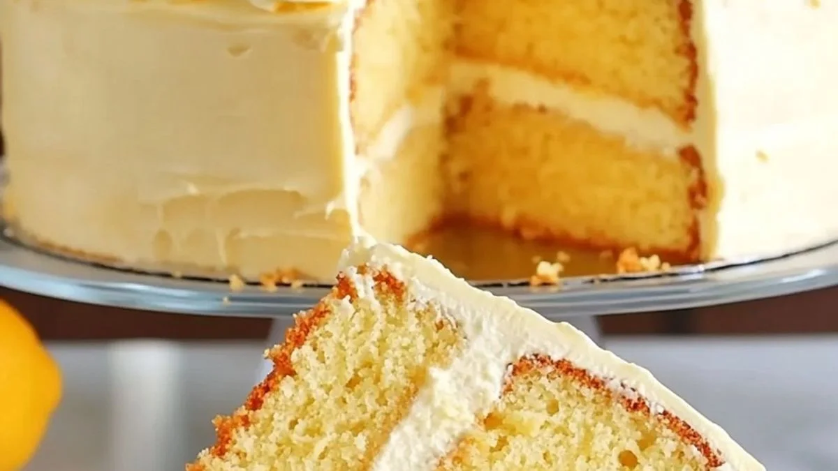 lemon cloud cake