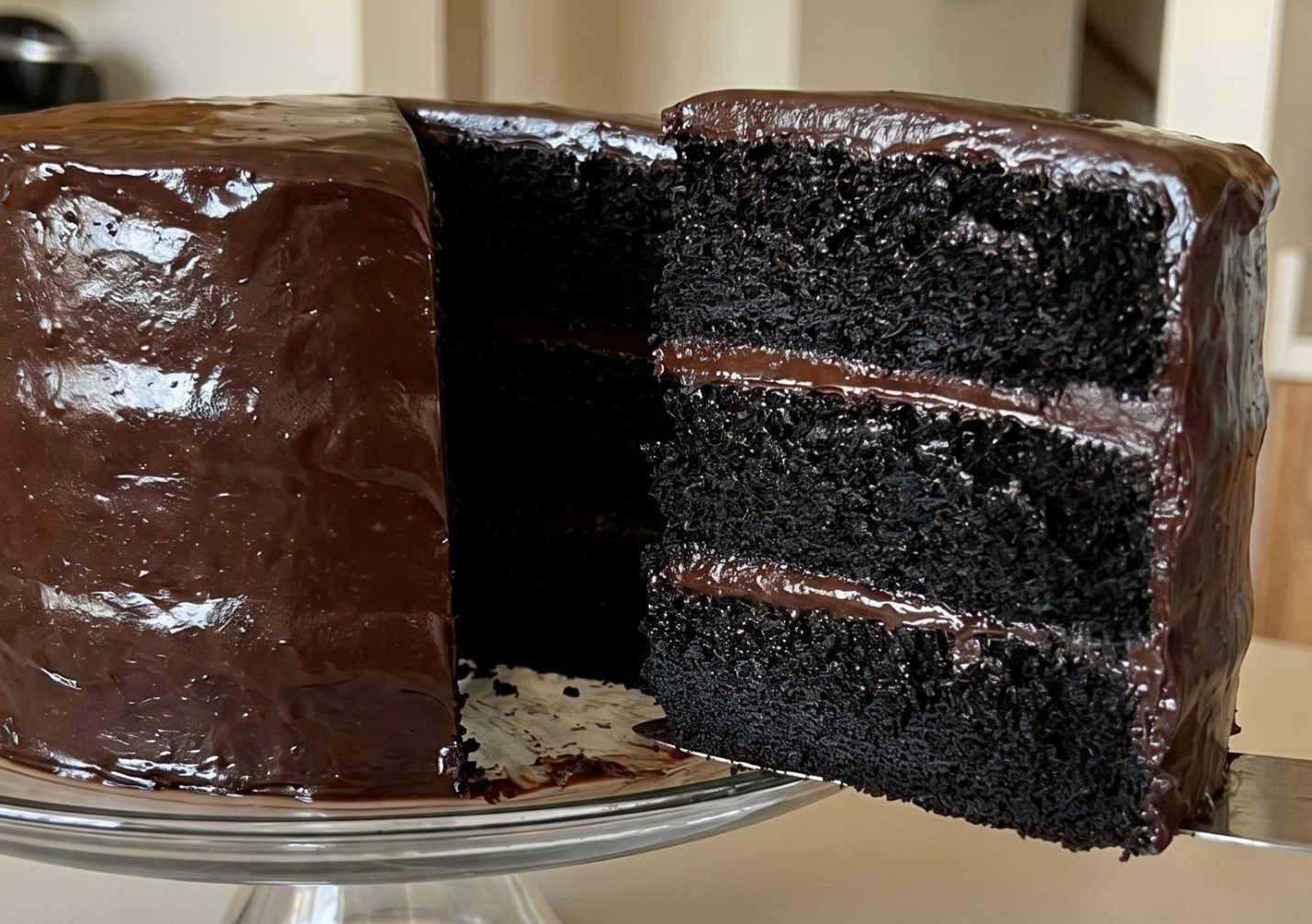 1 Dark Silk Chocolate Cake