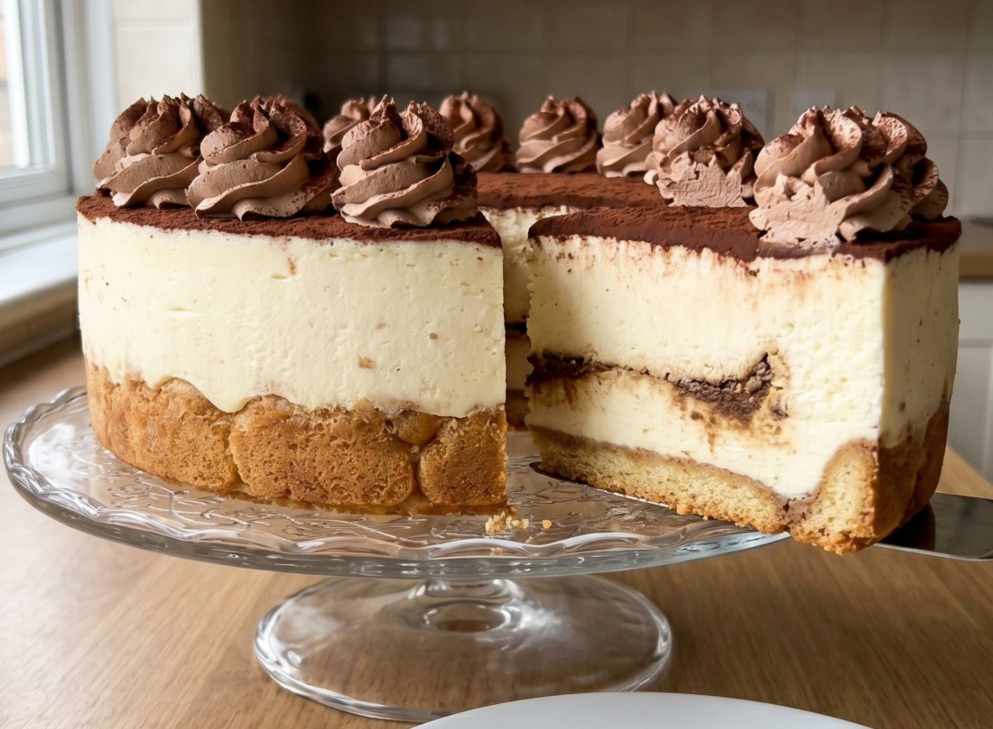 2 Tiramisu Cheesecake