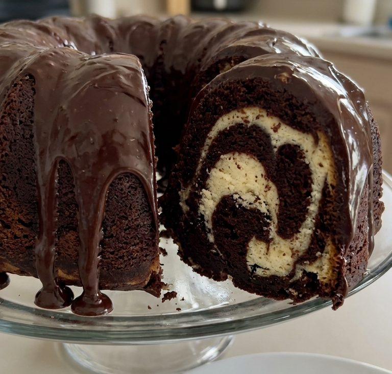 Chocolate Cream Cheese Pound Cake