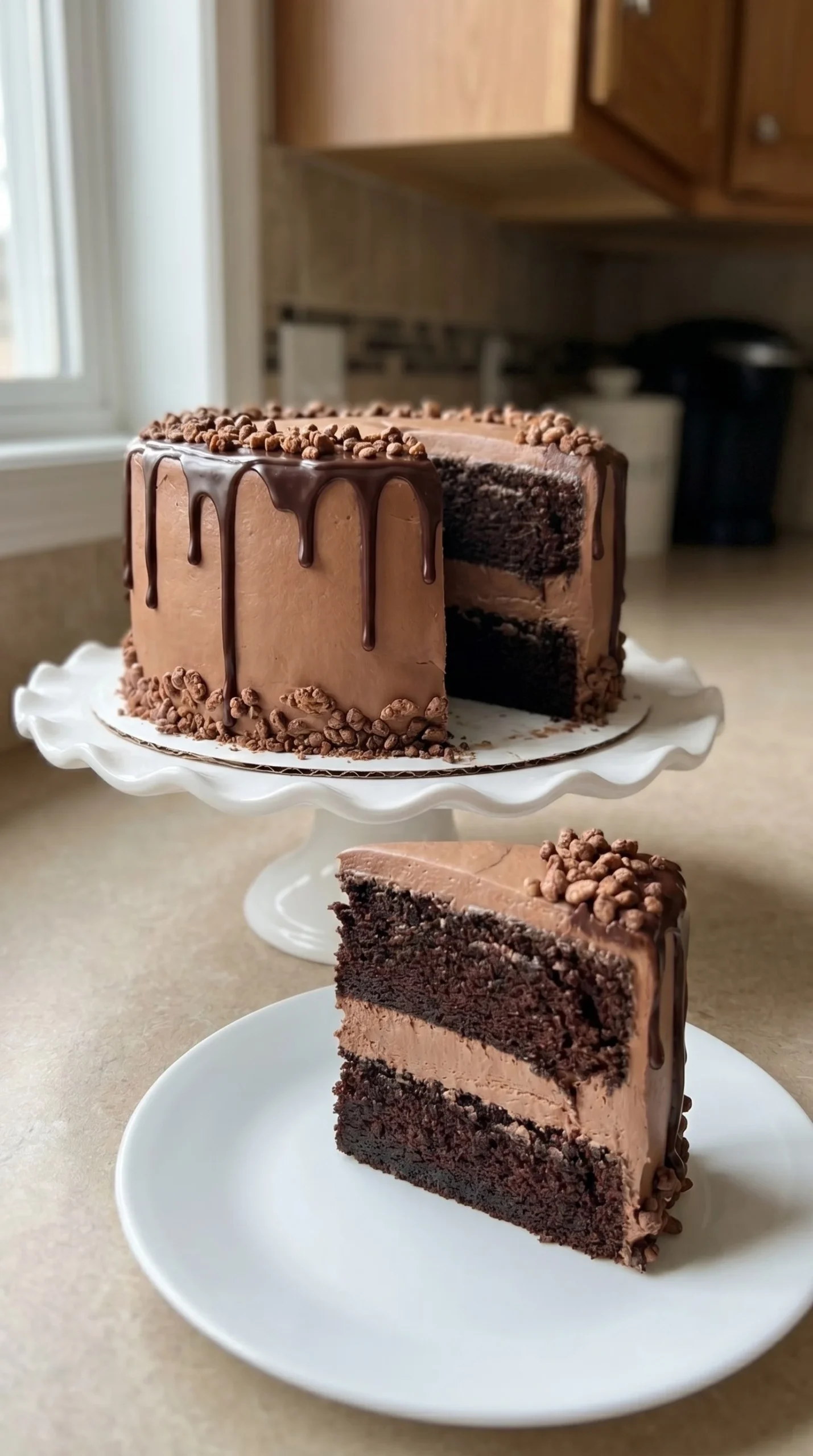 French Silk Chocolate Cake 3 unnamed file 28 scaled