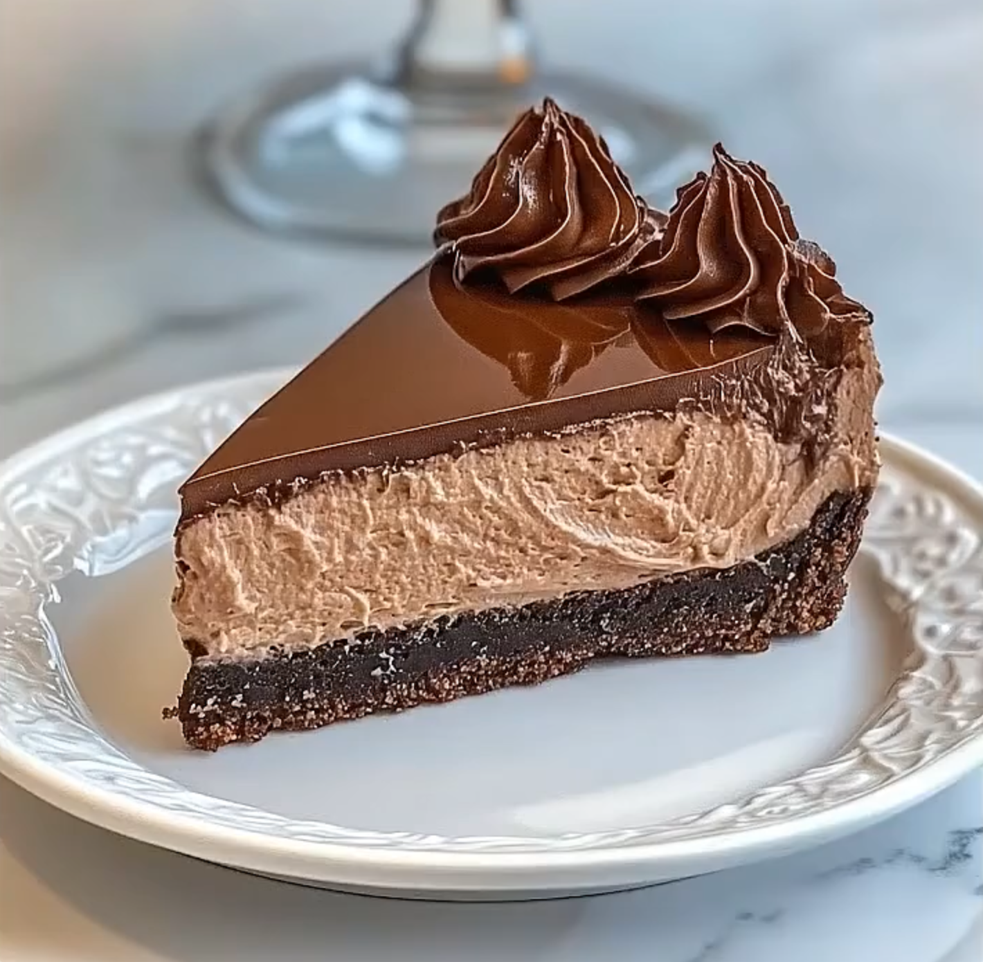 Chocolate Mousse Cheesecake