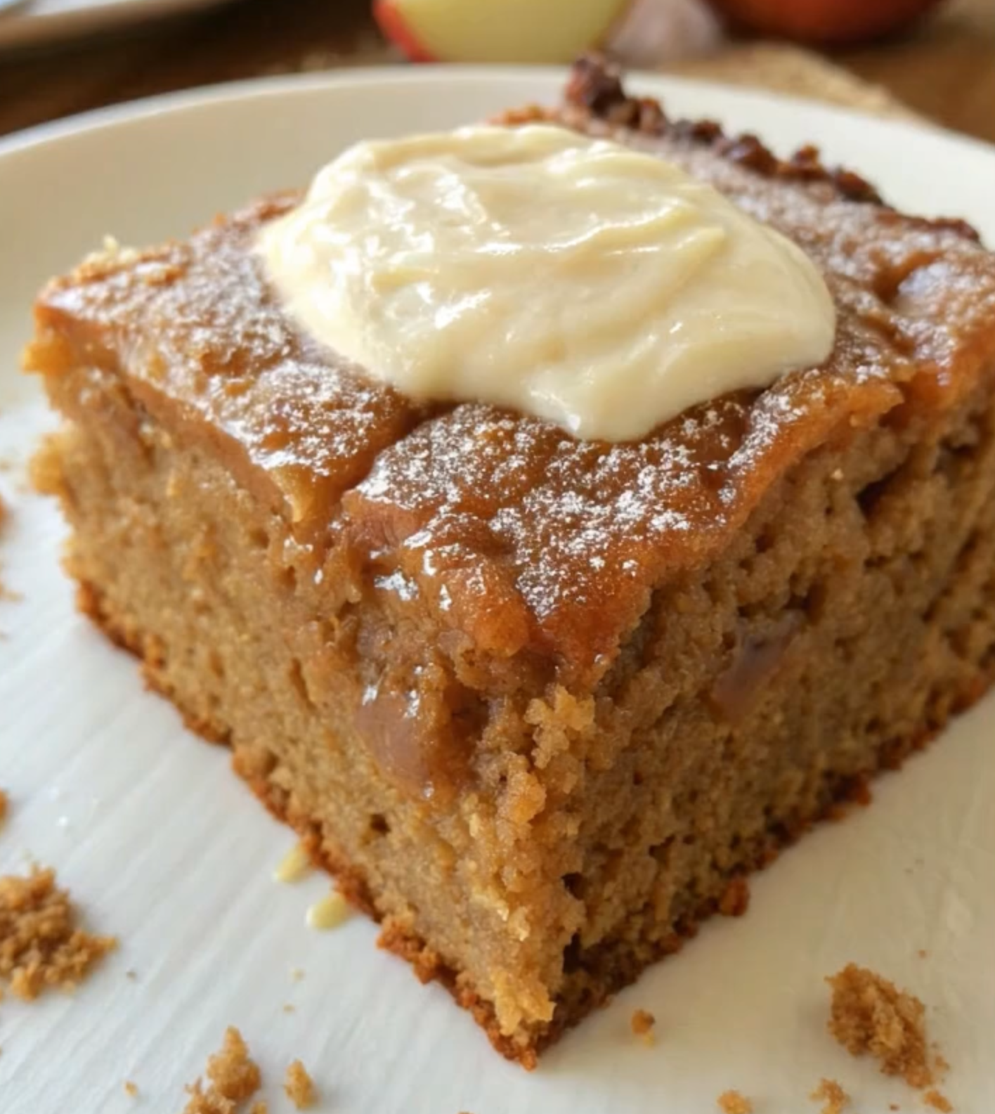 Warm Apple Spice Cake