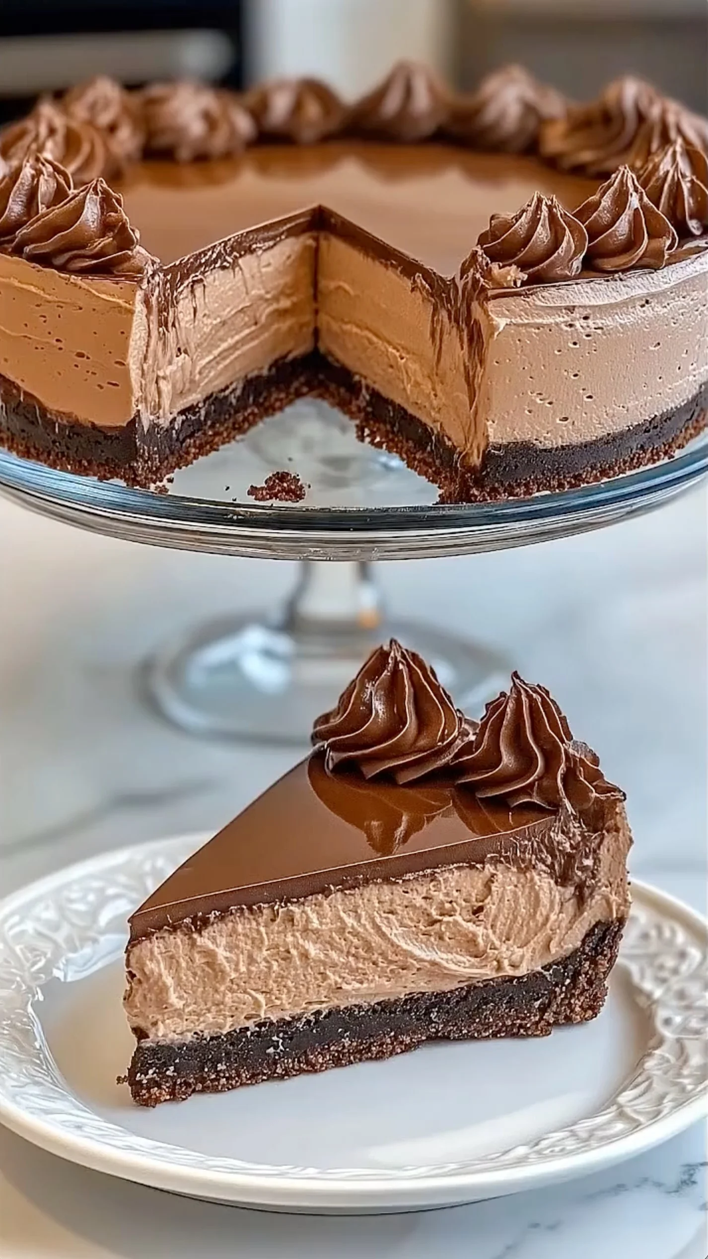 Chocolate Mousse Cheesecake 3 unnamed file 11